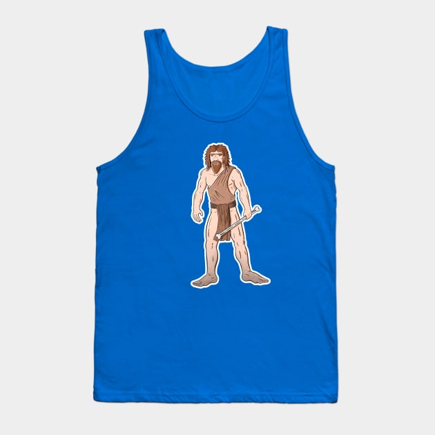 Caveman Tank Top by Justanos